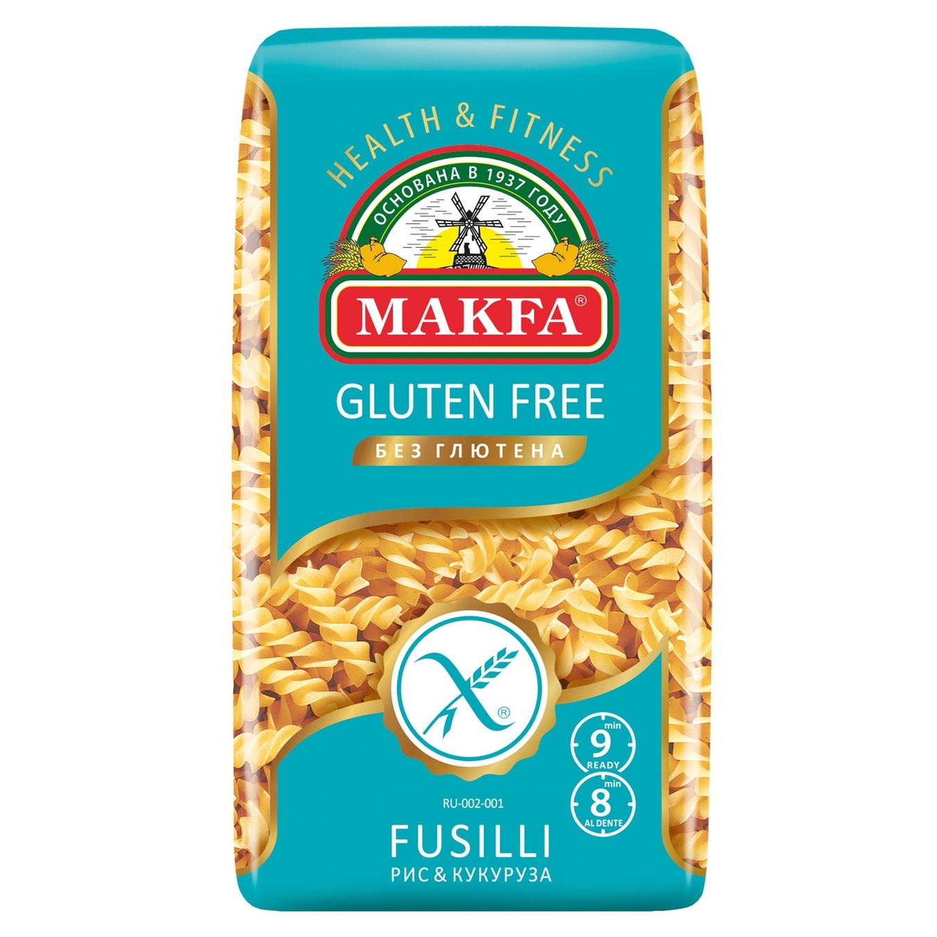 

Макаронные изделия Makfa Fusilli без глютена 300г