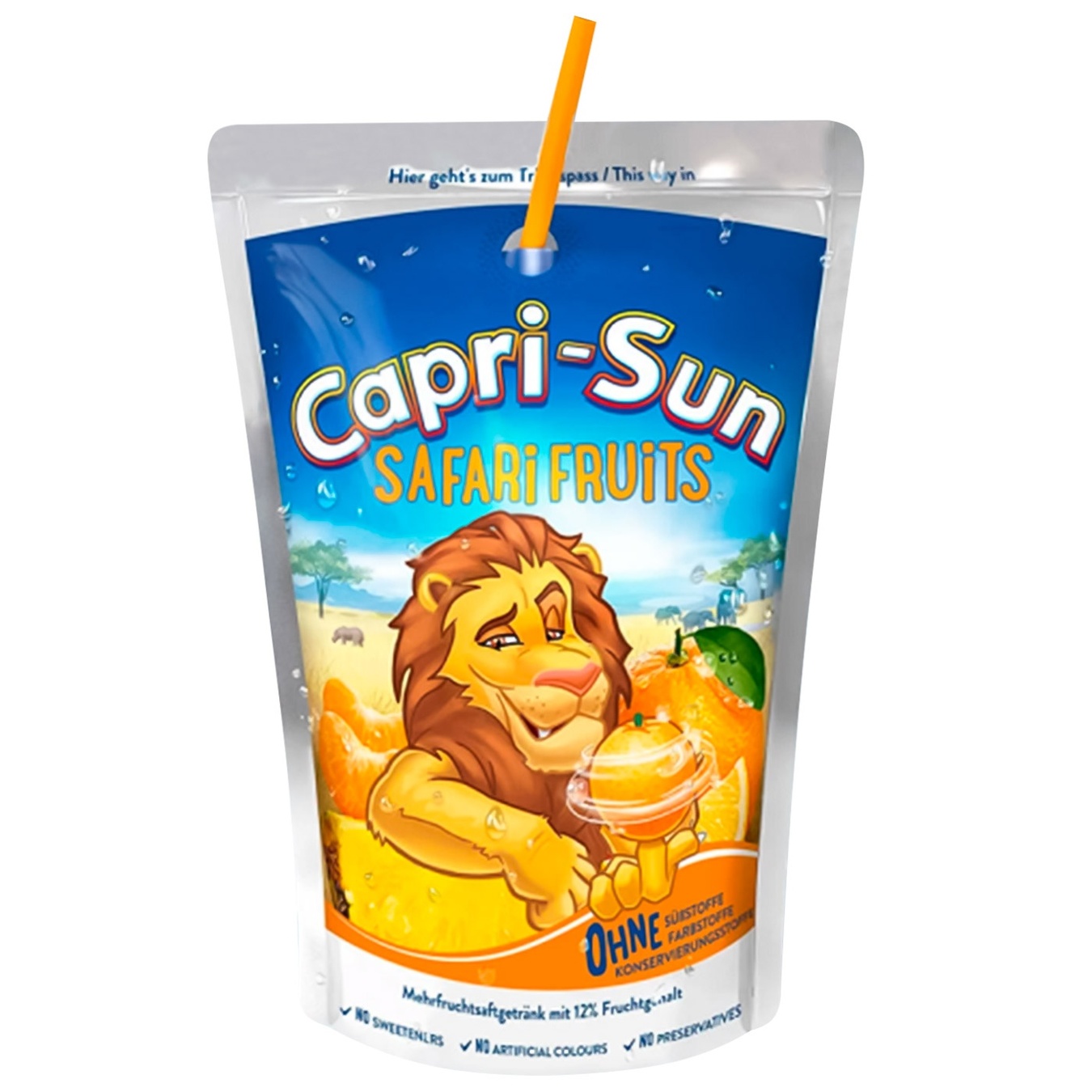 

Напиток сокосодержащий Capri-Sonne Сафари фрукты 200мл