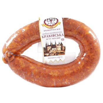 Farro Krakowska Semi-smoked Sausage - buy, prices for EKO Market - photo 1