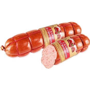 Samobranka Pork Salami Semi-smoked Sausage 330g - buy, prices for Chudo Market - photo 1