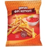 Gonzo Corn Fries Straw with Ketchup Flavor 35g