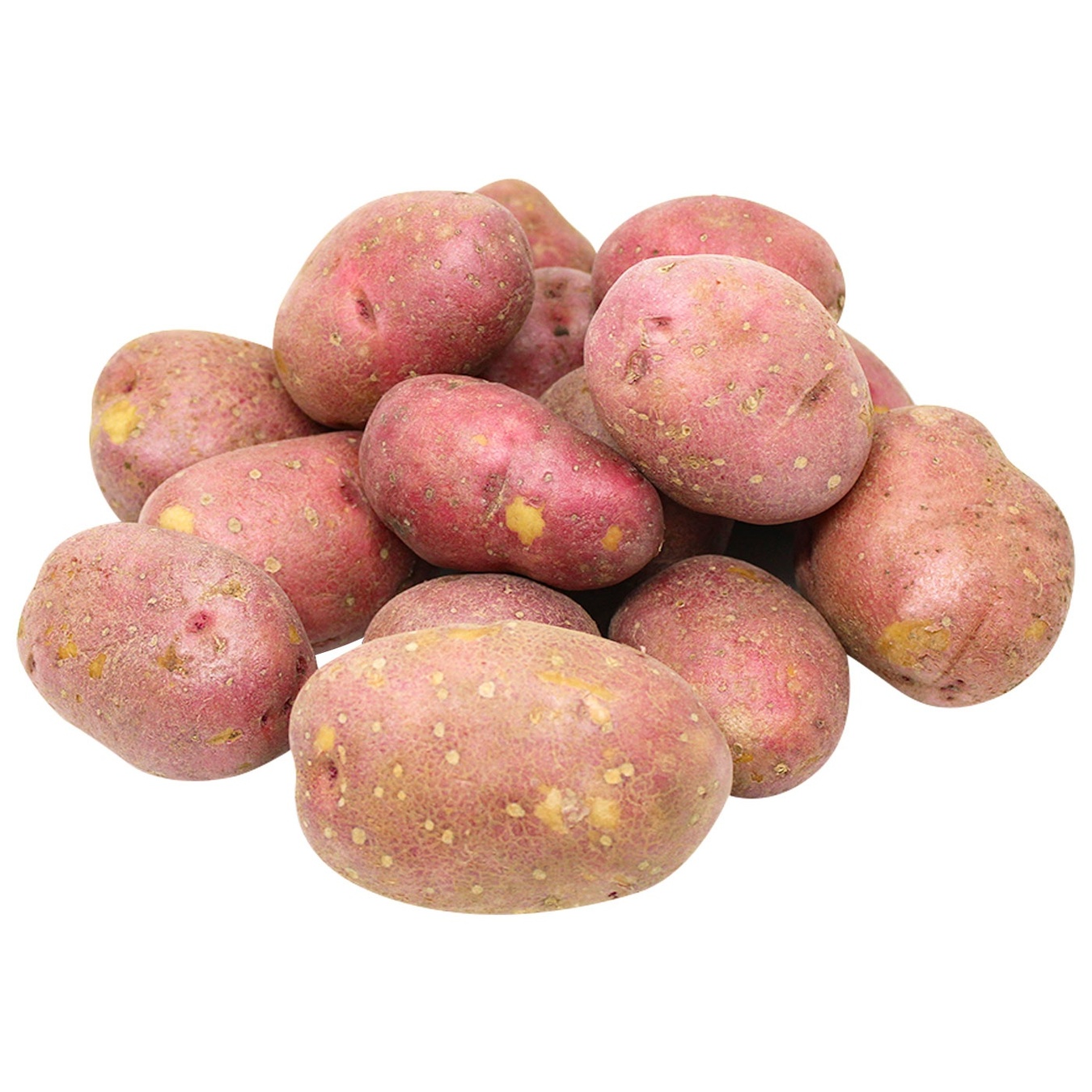 

Картошка розовая мытая