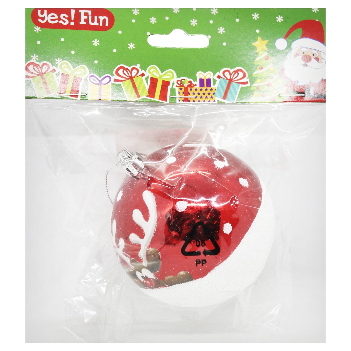 

Украшение Yes!Fun Шар Олень 8см