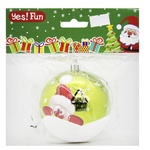 Украшение Yes!Fun Шар Дед Мороз 8см