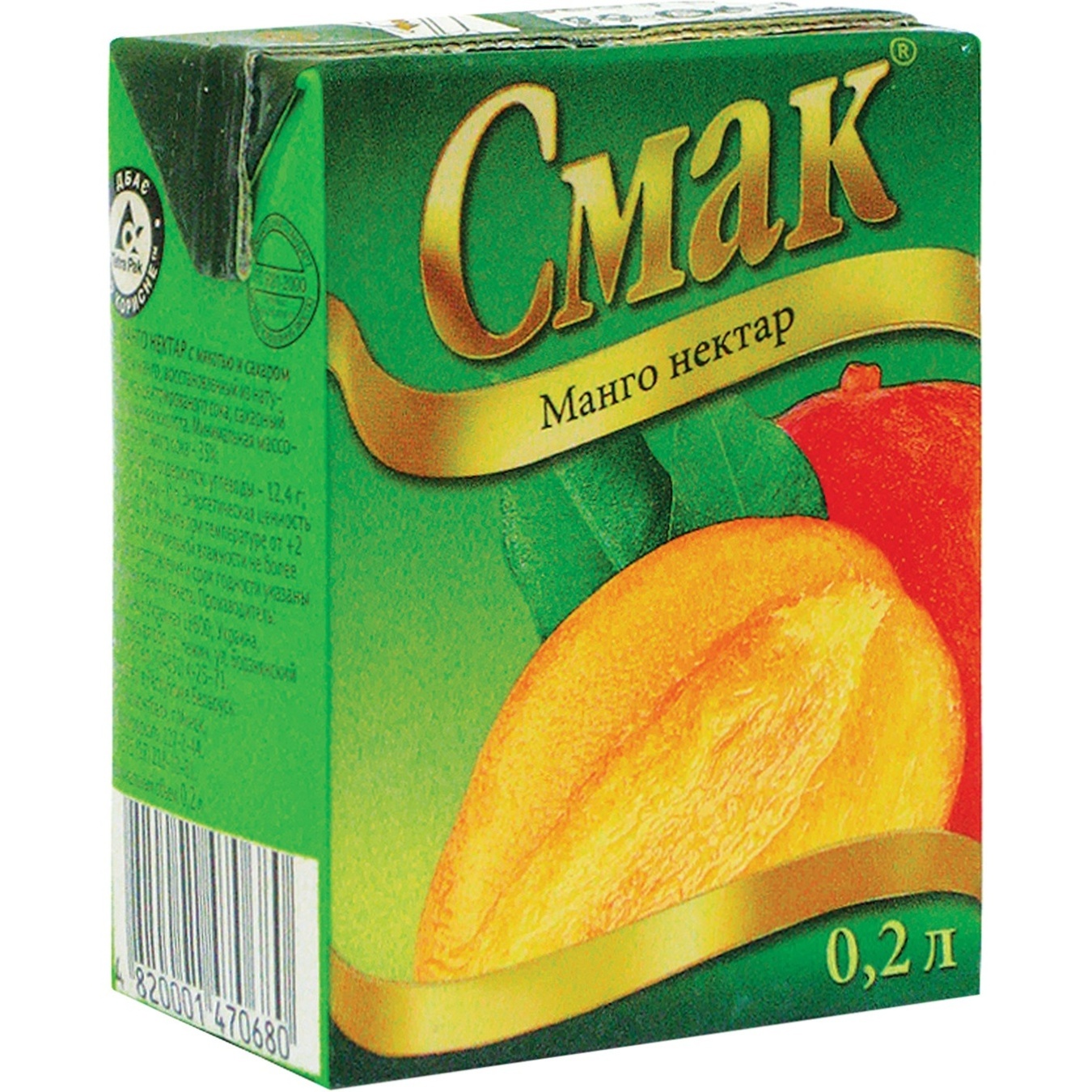 

Нектар Смак Манго 200мл