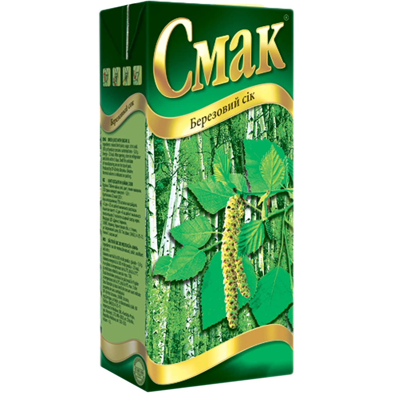 

Сок Вкус березовый с сахаром стерилизованный 1л