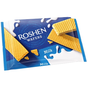 Вафлі Roshen Wafers молоко 72г