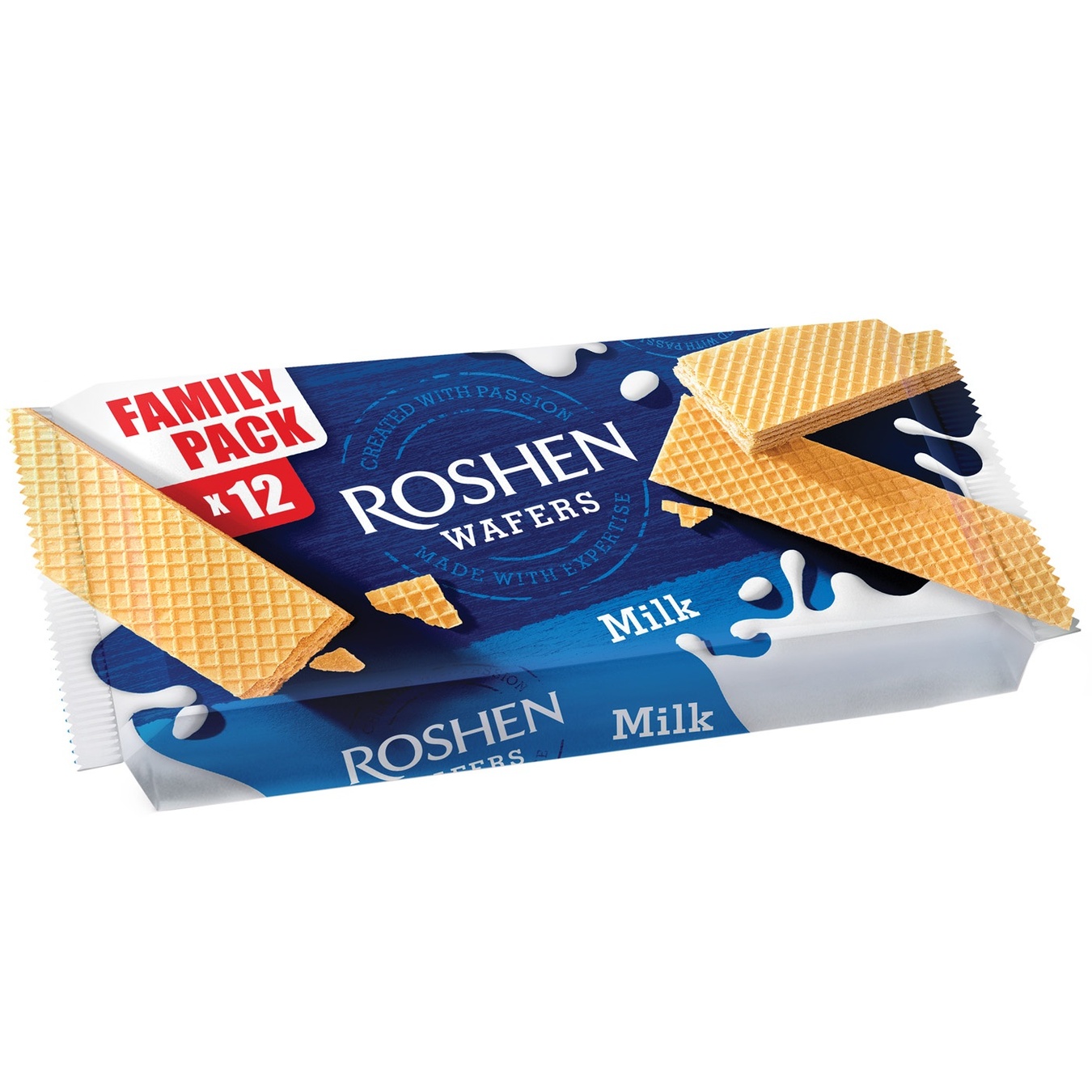 

Вафли Roshen Wafers с молочной начинкой 216г
