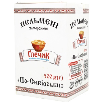 Glechyk Siberian Dumplings 500g - buy, prices for EKO Market - photo 1