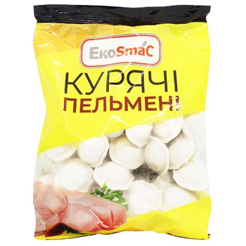 Пельмени EkoSmac куриные 500г - купить, цены на ЕКО Маркет - фото 1