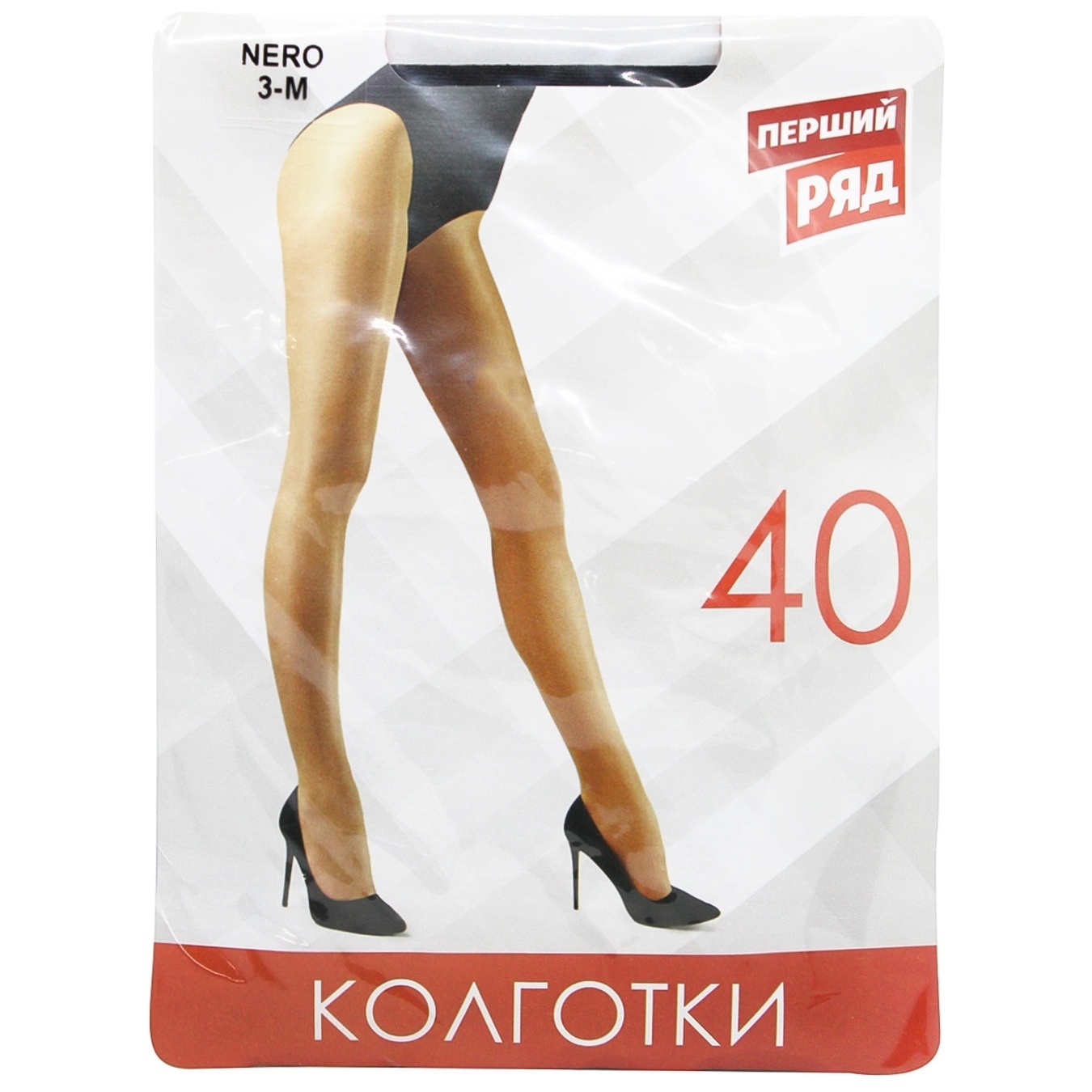 

Колготи Перший Ряд 40Den жіночі р.3 чорні