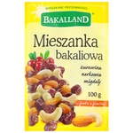 Смесь сухофруктов и орехов Bakalland 100г