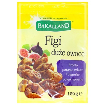 Bakalland Dried Figs 100g - buy, prices for METRO - photo 1