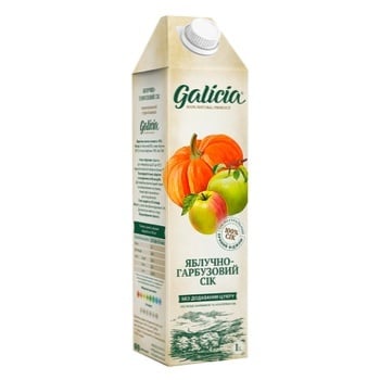 Galicia apple-pumpkin juice with pulp 1l - buy, prices for NOVUS - photo 1