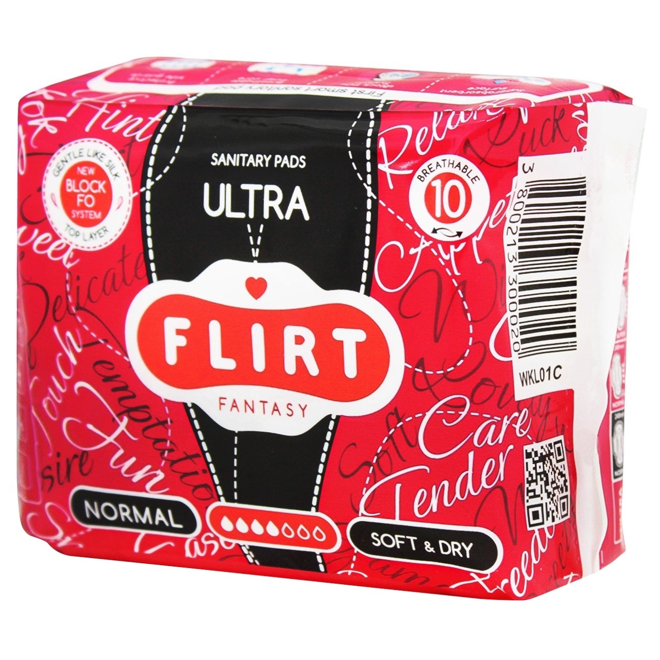 

Прокладки гігієнічні Flirt Fantasy Ultra Soft&Dry 10шт