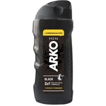 Гель для шампунь Arko Black Глубокое очищение 2в1 260мл