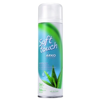 Arko Soft Touch Women Shaving Gel for Sensitive Skin 200ml - buy, prices for NOVUS - photo 1