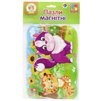 Пазл Vladi Toys Котики магнітний - купити, ціни на ЕКО Маркет - фото 1