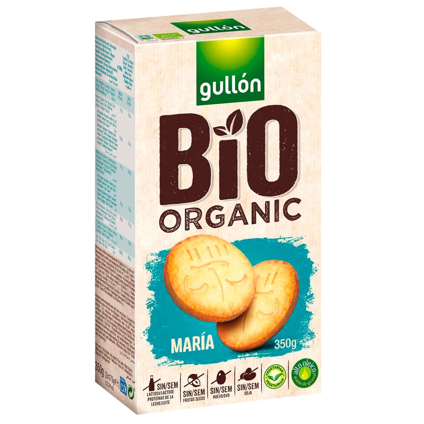 

Печенье Gullon Мария Bio Organic 350г