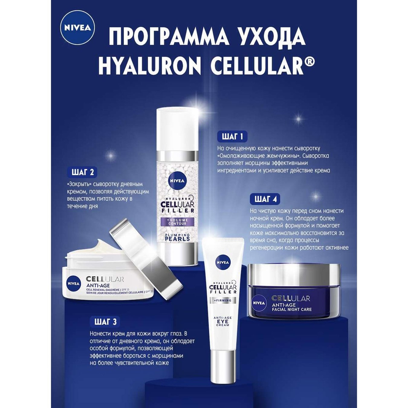 

Крем Nivea Hyaluron Cellular SPF 15 дневной 50мл