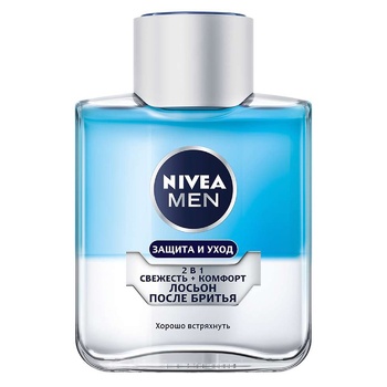 Nivea Freshness and Comfort 2in1 After Shave Lotion 100ml - buy, prices for NOVUS - photo 2