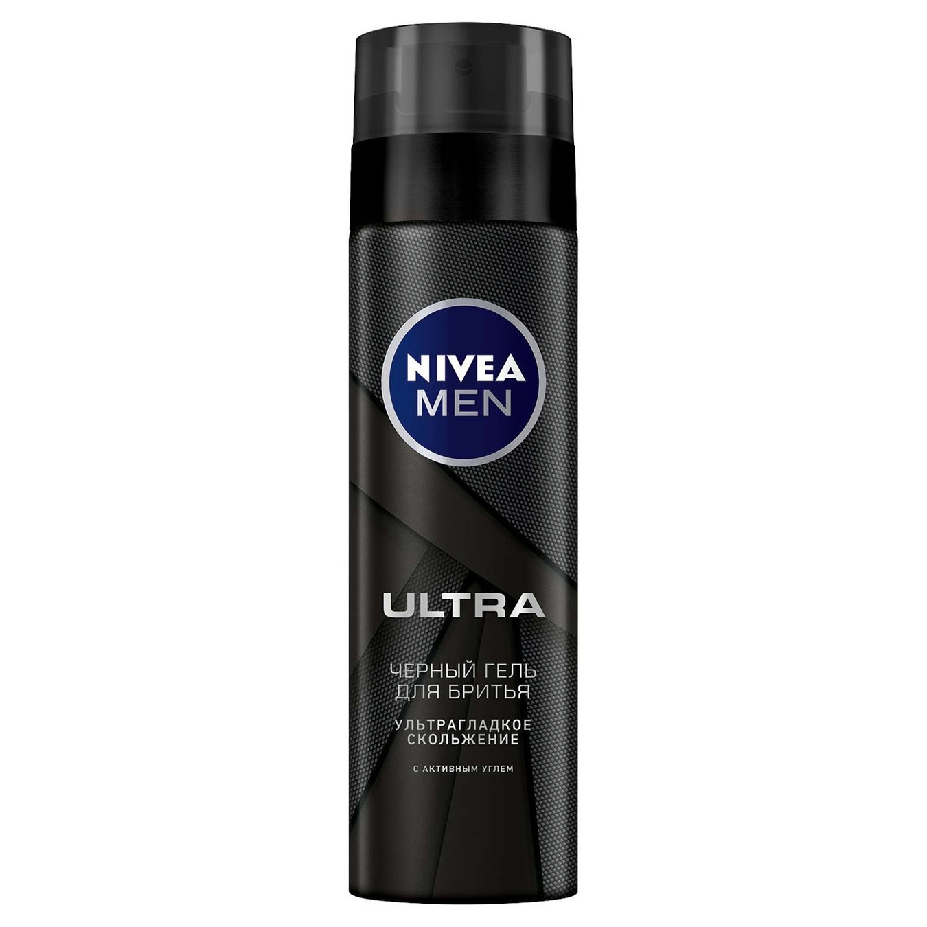 

Гель для бритья Nivea Men Ultra черный с активным углем 200мл