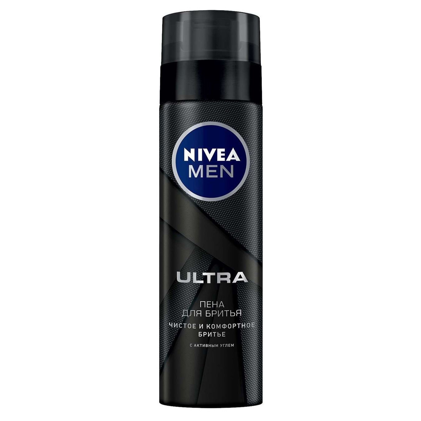 

Пена для бритья Nivea Men Ultra с активным углем 200мл
