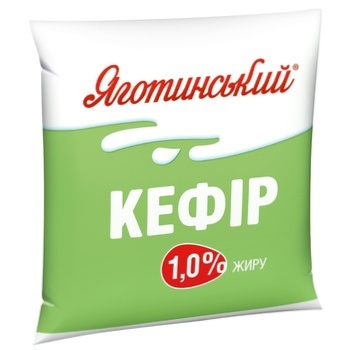 Кефір Яготинське 1% 450г - купити, ціни на МегаМаркет - фото 1