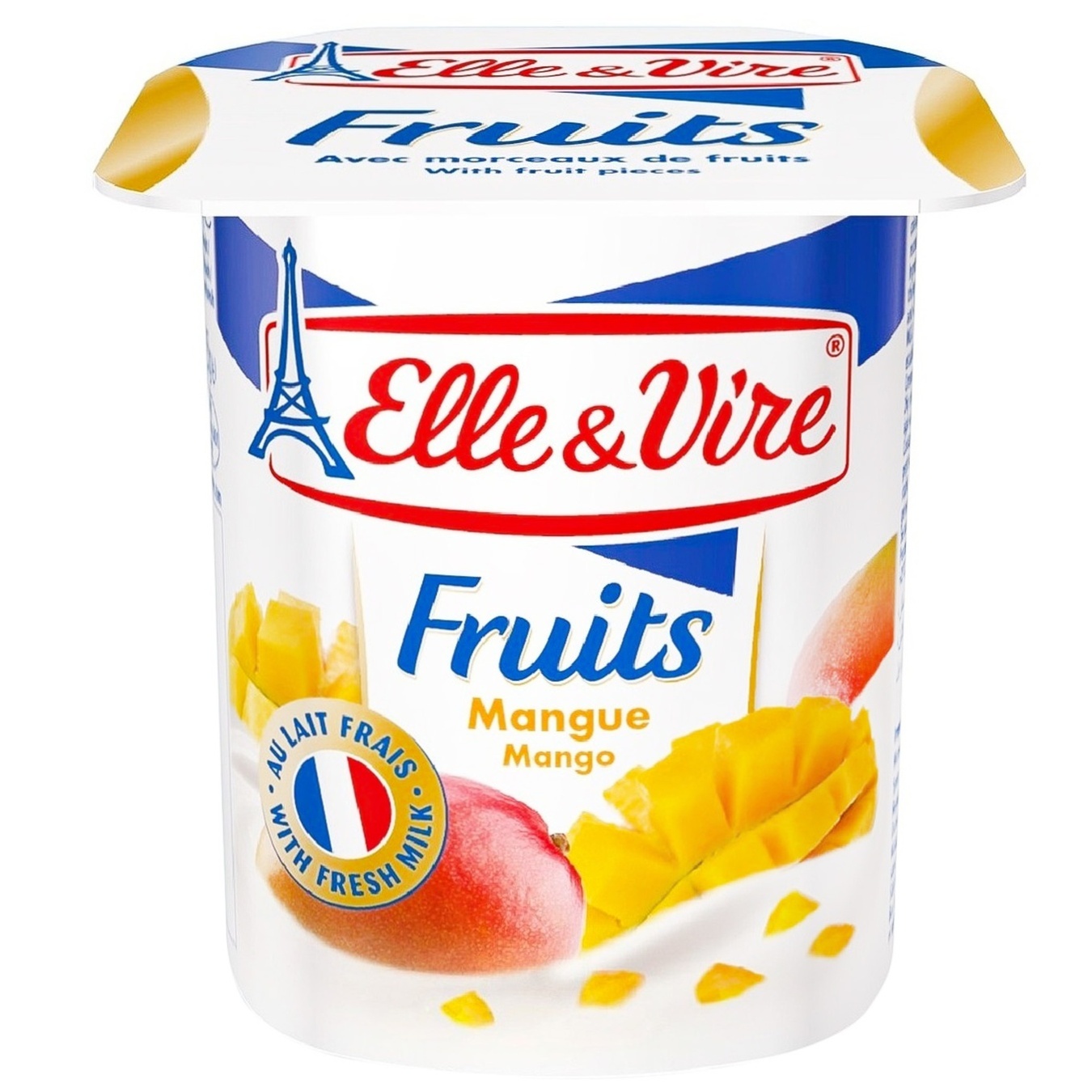 

Десерт молочный Elle&Vire манго 1,5% 125г