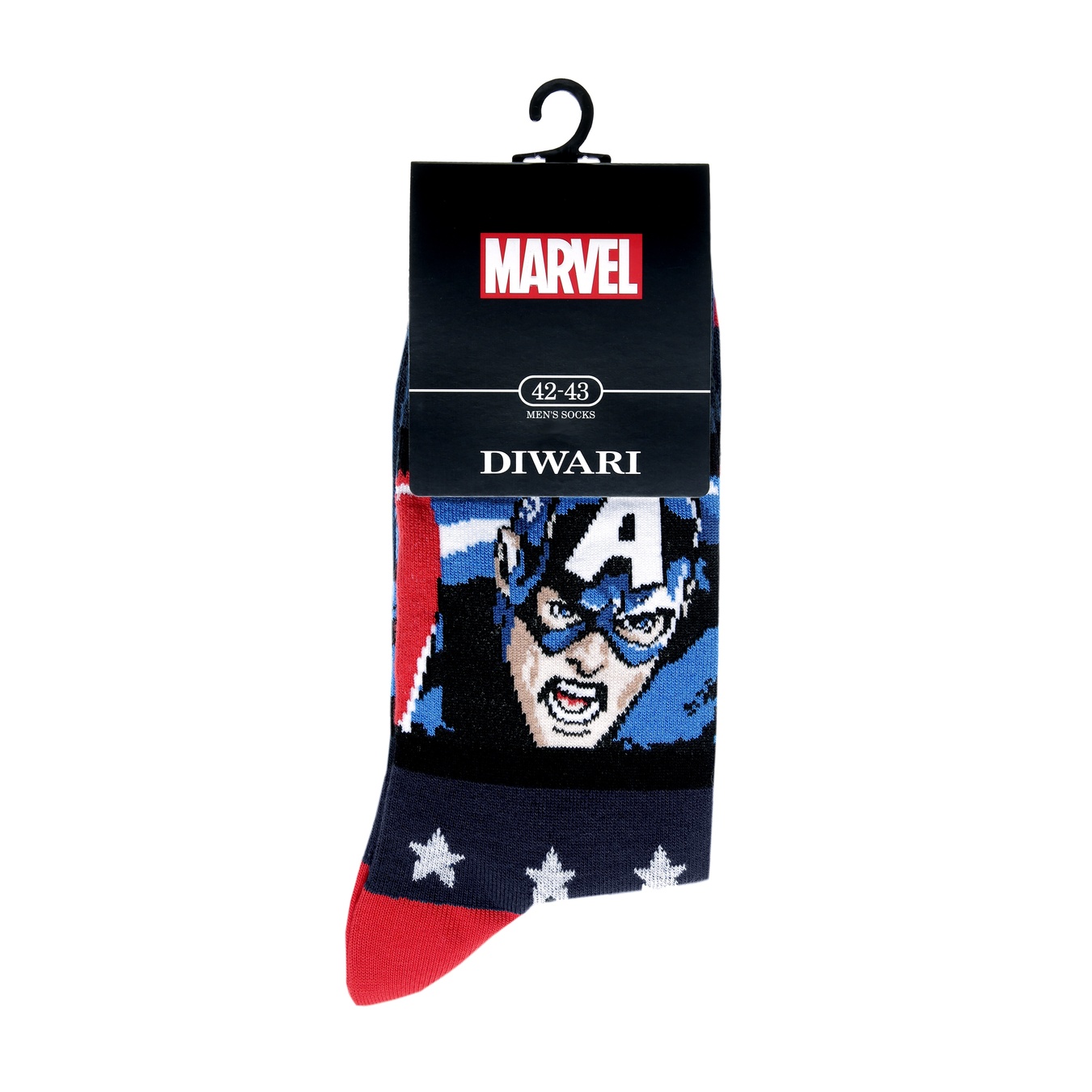 

Носки мужские Diwari Marvel темно-синий размер 27