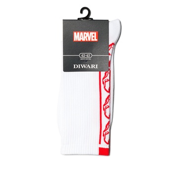 Diwari Marvel Man's Socks s.27 white 19C-222SPM - buy, prices for - photo 1