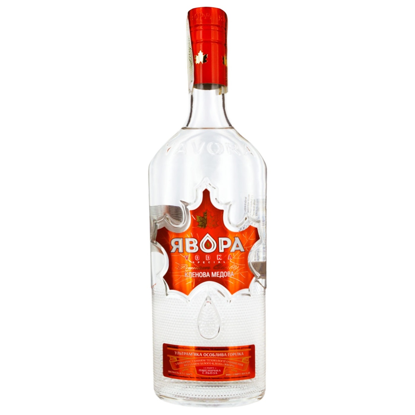 

Водка Явора Кленовая медовая 40% 0,7л