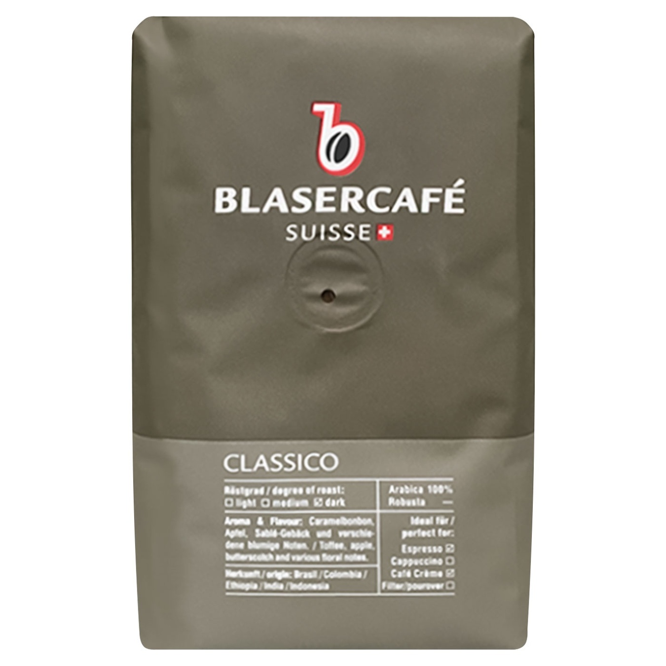 

Кофе Blasercafe Classicco Coffee в зернах 250г