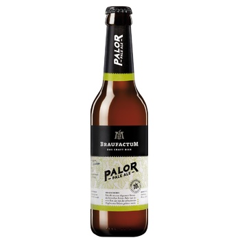 Braufactum Palor Ew Beer light filtered 5.2% 0.33l - buy, prices for Auchan - photo 1