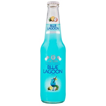 Сидр Le COQ Blue Lagoon 4.7% 0,5л - купити, ціни на ULTRAMARKET - фото 1