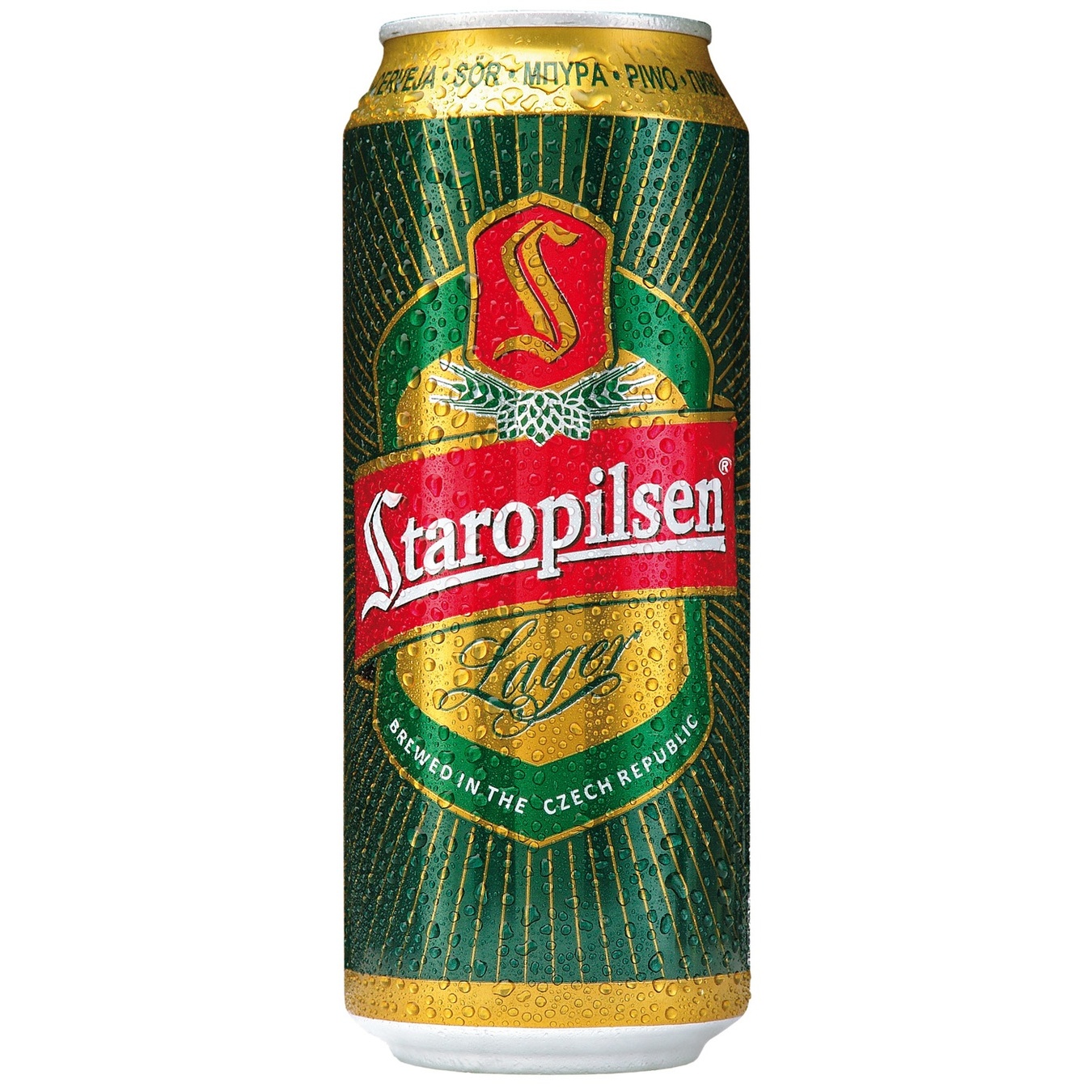 

Пиво Star of Pilsen Lager светлое 4.7% 0,5л