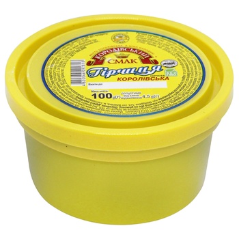 Korolivsky Smak Mustard 100g - buy, prices for Auchan - photo 1