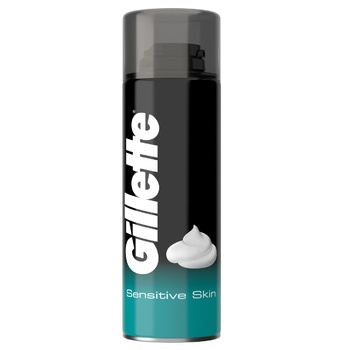 Пена для бритья Gillette Foam Sensitive Skin 200мл - купить, цены на METRO - фото 7