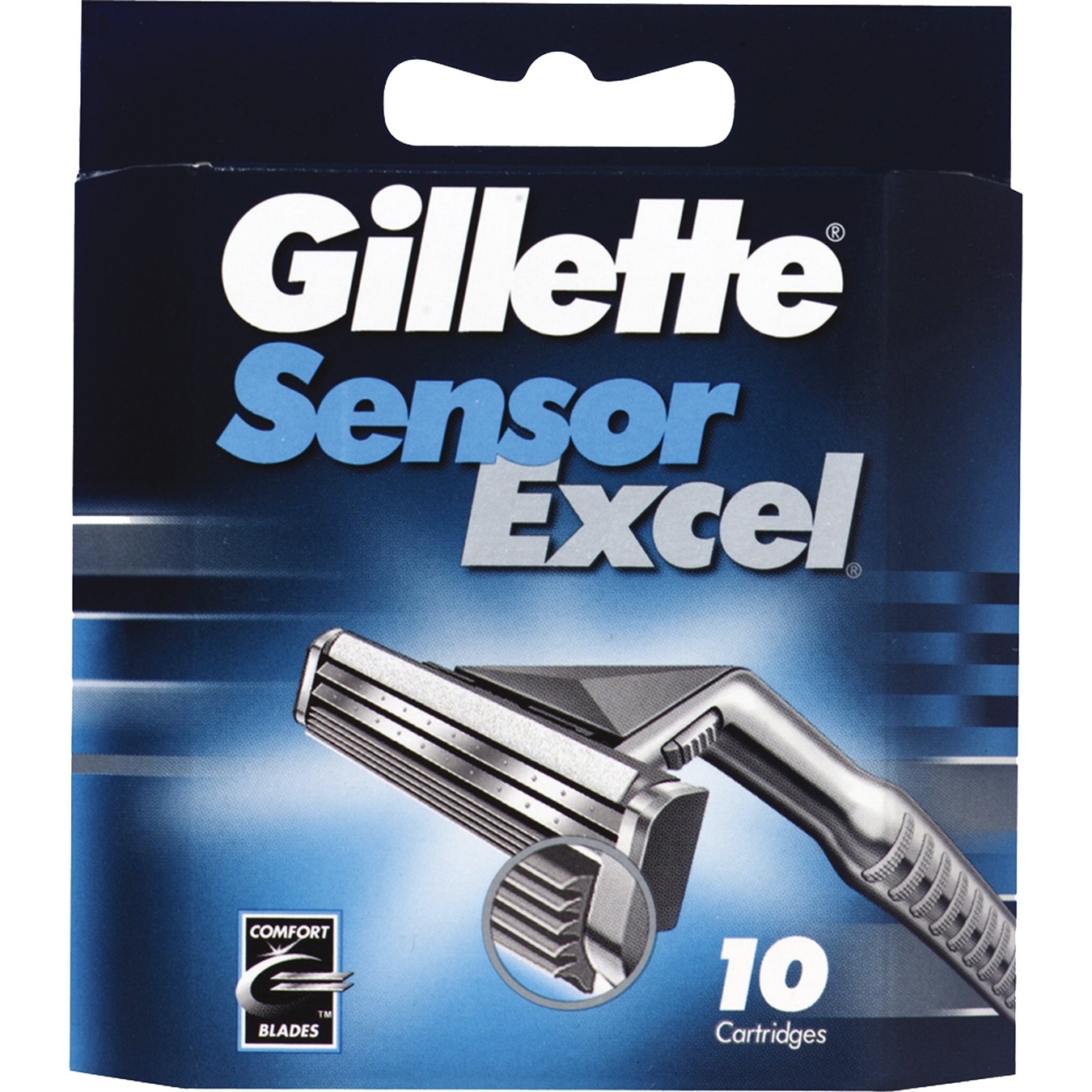 

Картридж для бритья Gillette Sensor Excel сменный 10шт