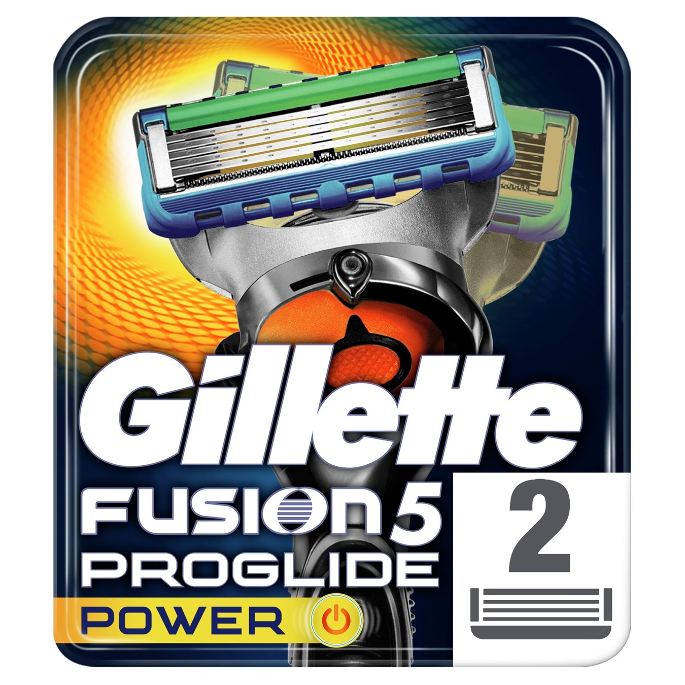 

Картриджи для бритья Gillette Fusion ProGlide Power сменные 2шт