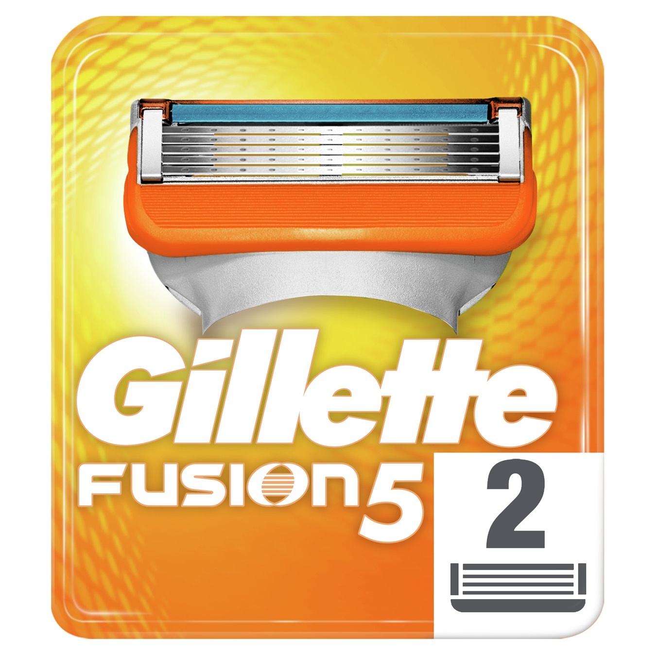 

Картриджи для бритья Gillette Fusion сменные 2шт