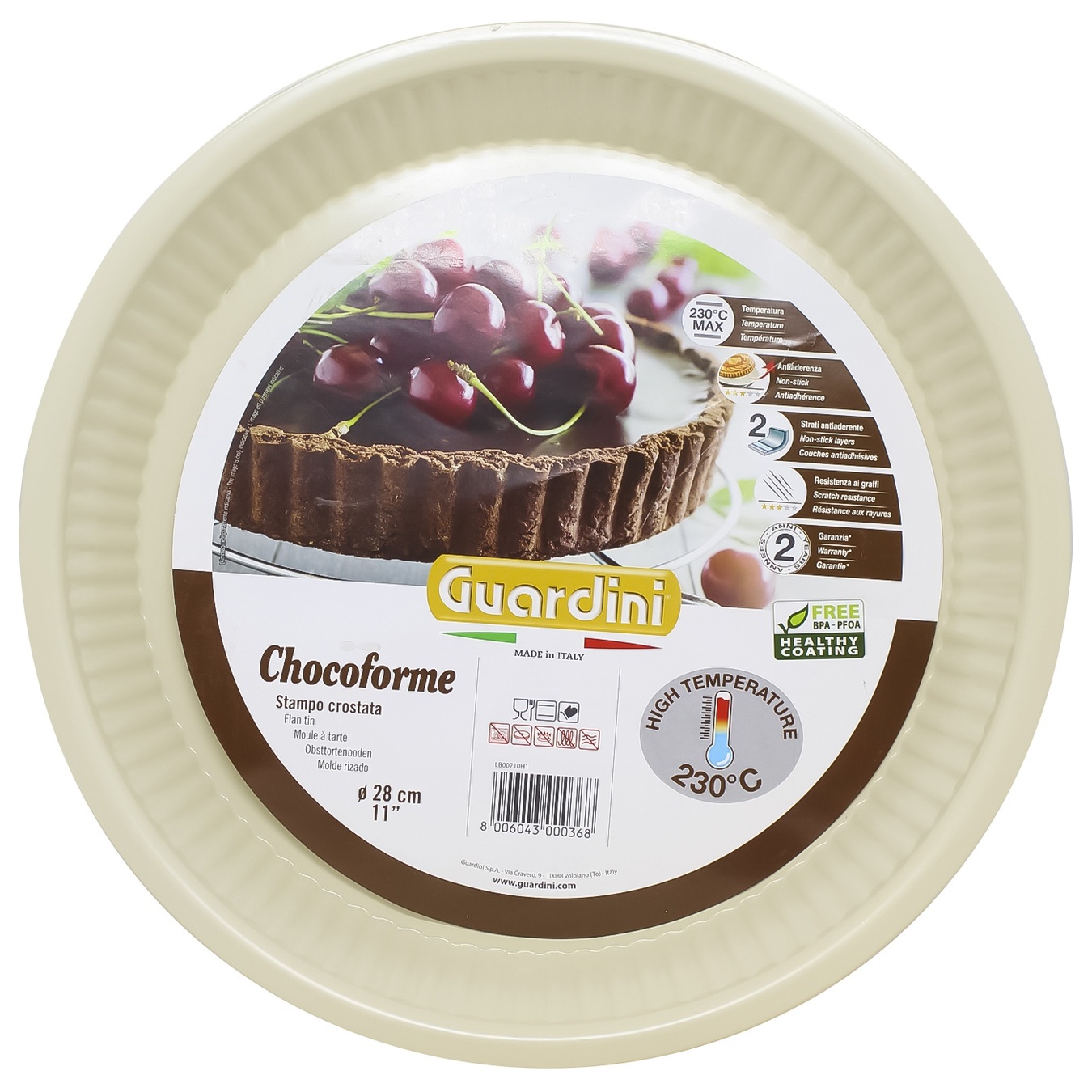 

Форма для выпечки Guardini Le Chocoforme круглая 28см