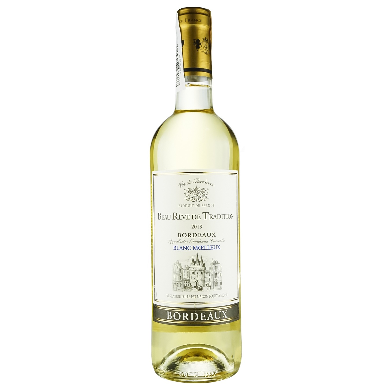 Beau Reve De Tradition Blanc Moelleux Bordeaux White Semi Sweet Wine 11 0 75l Home Delivery From The Store Zakaz Ua