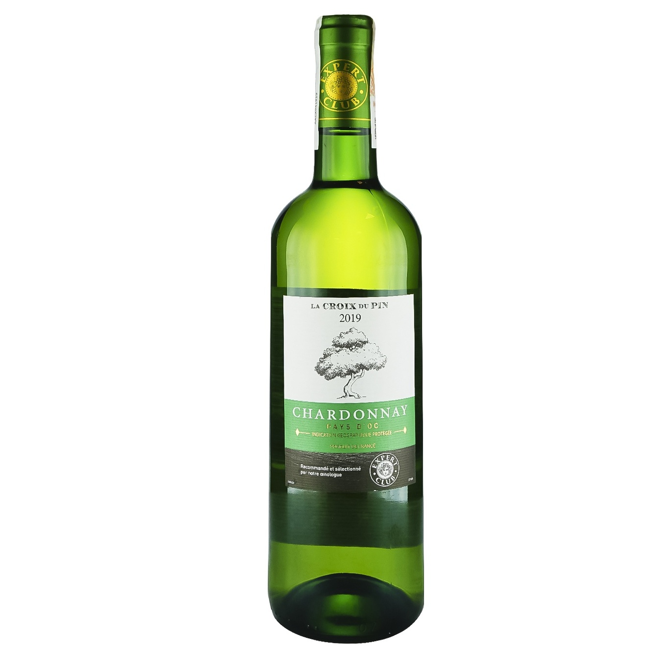 

Вино La Croix du Pin Chardonnay Pays D'OC белое сухое 12% 0,75л