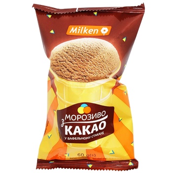 Milken Cocoa Ice Cream 60g - buy, prices for EKO Market - photo 1