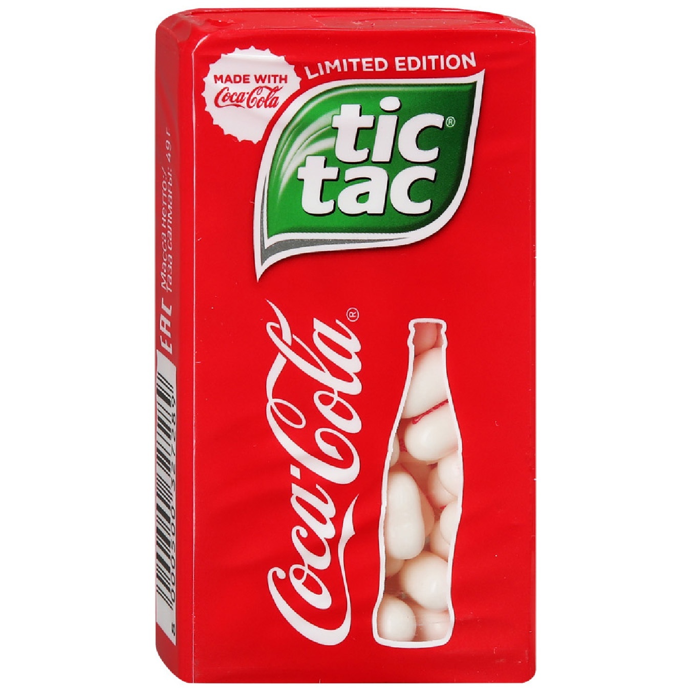 

Драже Тіc Таc Coca Cola 49г