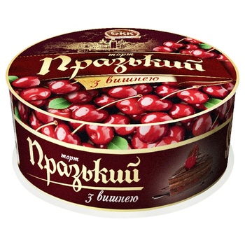 BKK Prague Cake with Cherry 450g - buy, prices for Auchan - photo 1