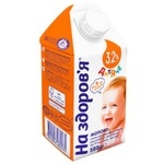 Na Zdorovia Baby Ultrapasteurized Milk 3.2% 500g