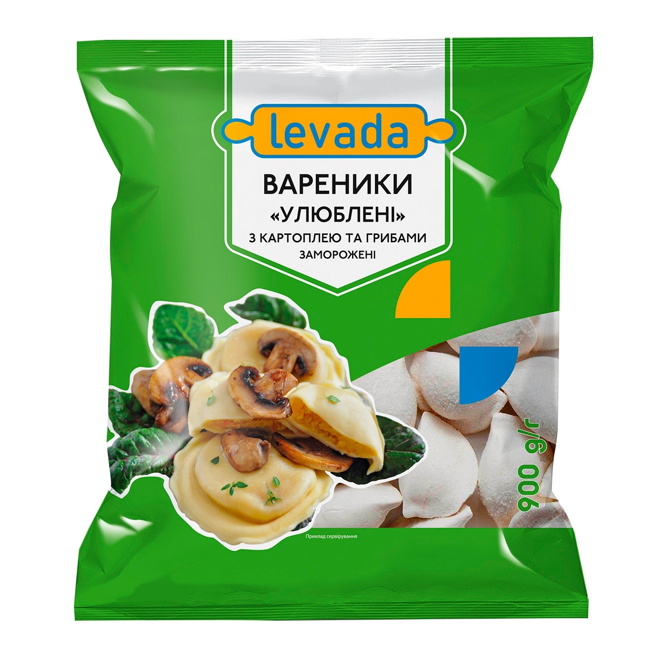 

Вареники Левада с картошкой и лесными грибами 900г