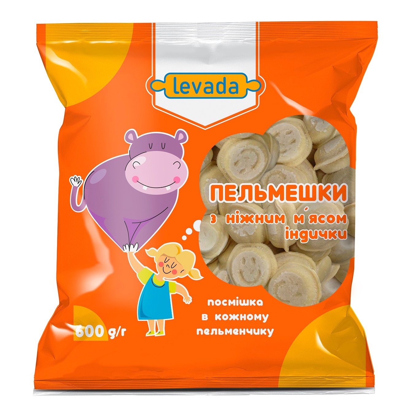 

Пельмешки Левада Левадики с индейкой 600г